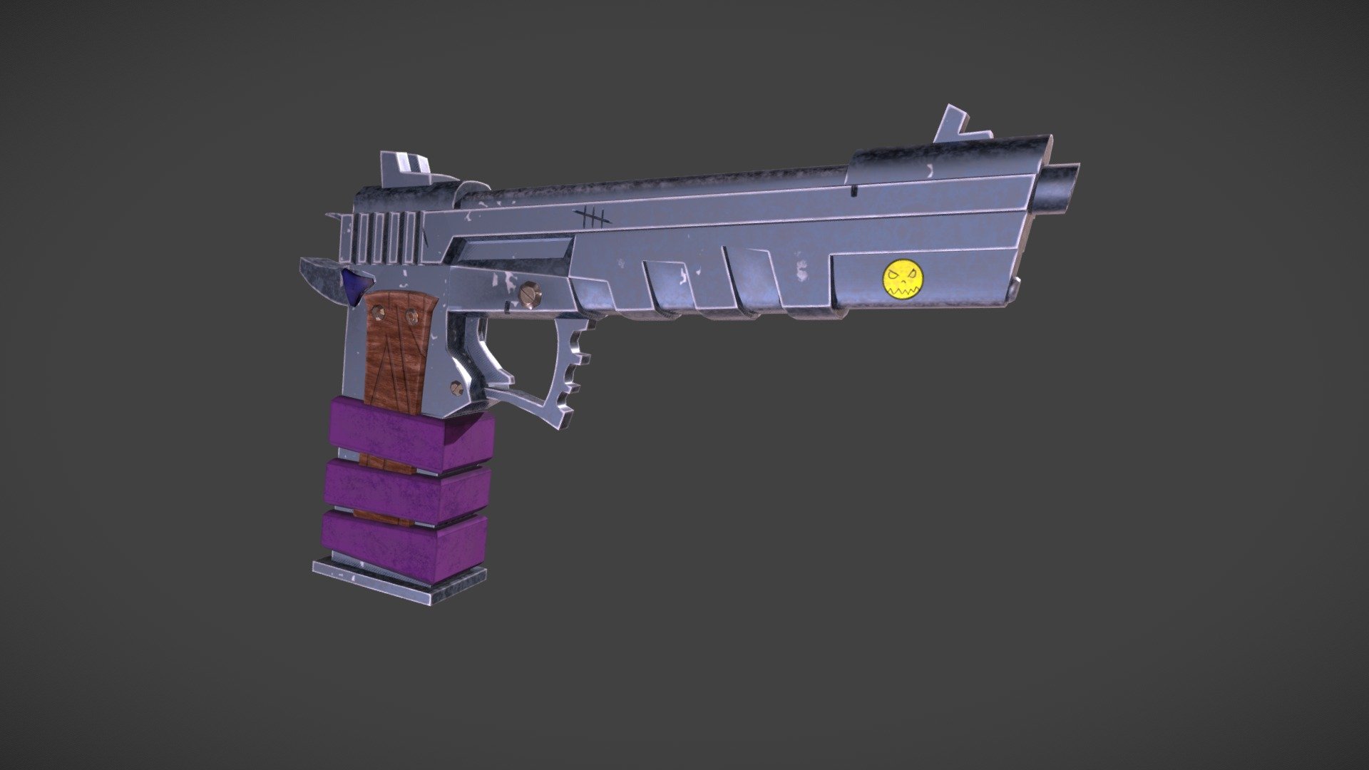 Low Poly Pistol
