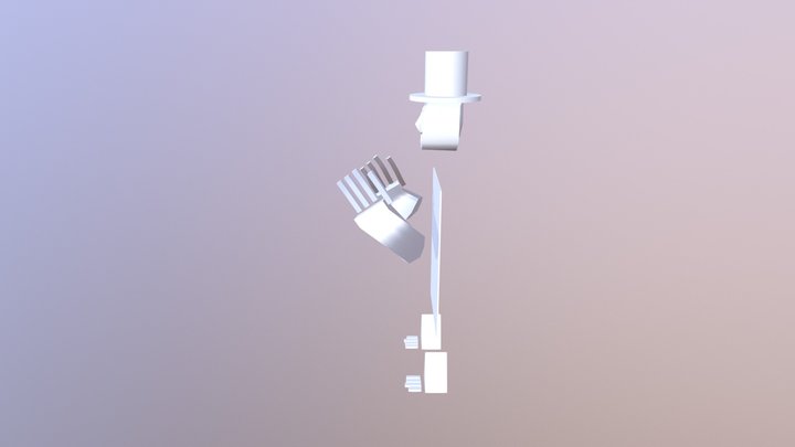Spades The Card Cazar's Curious Plan 3D Model