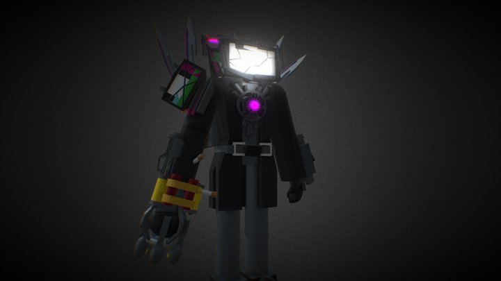 Astro Upgraded Titan TV Man – Free 3D Model STL