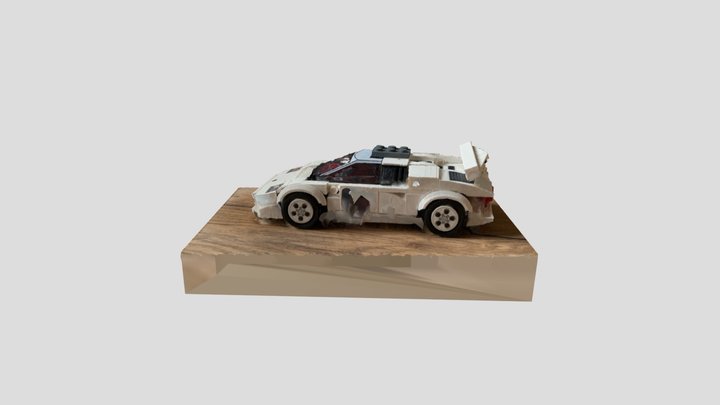 Lego Countach 3D Model
