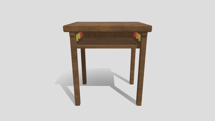 Class_Desk_B 3D Model