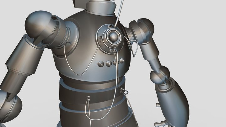 robot 3D Model