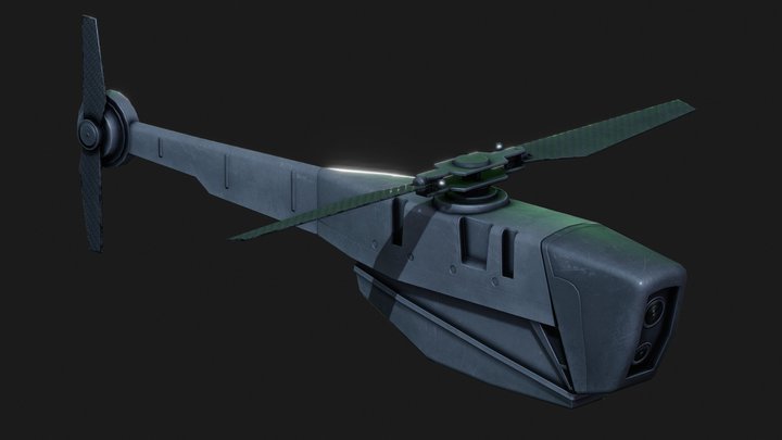 Nano Drone 3D Model