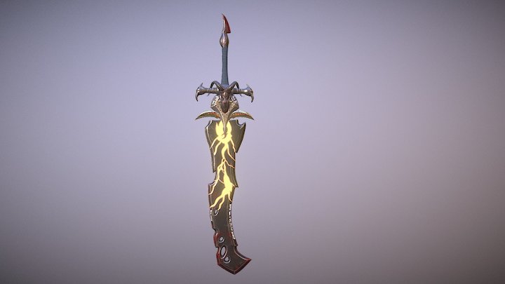 Ancient sword 3D Model
