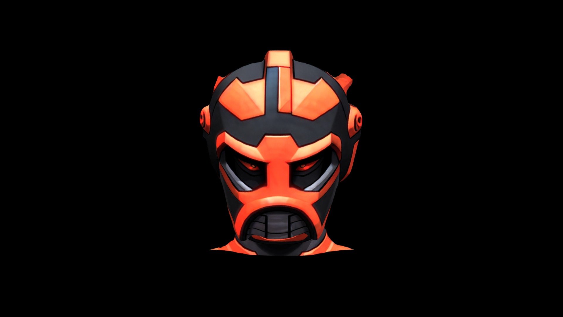 Helmet Mask Robot Cartoon 1434 - Download Free 3D model by klrxyz ...