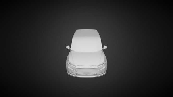 Leaked Tesla Model Q Minivan – Modello 3D gratuito STL