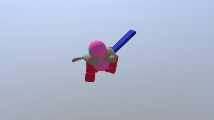 A dumb collection of weird space friends 3D Model