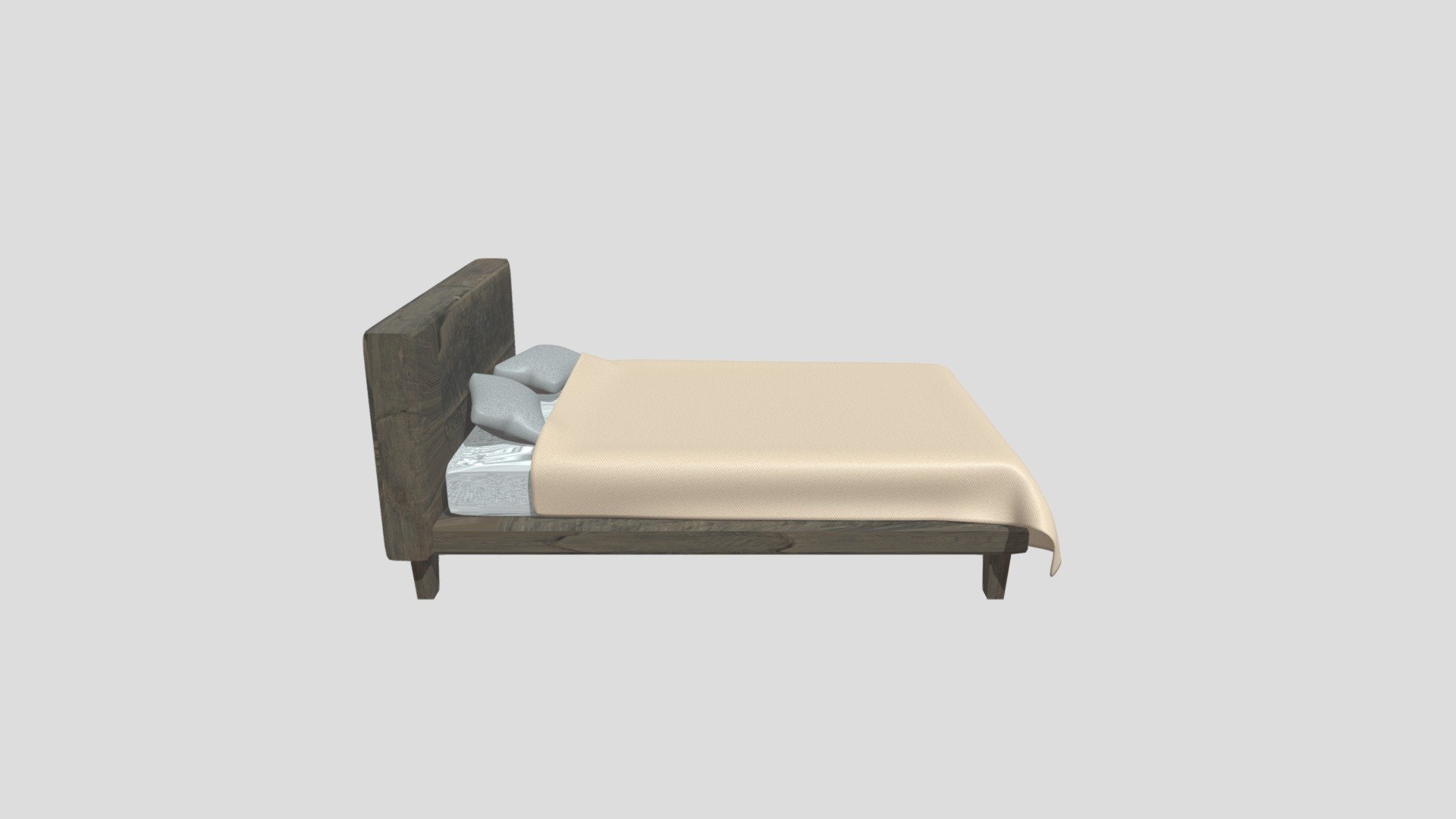Letto - 3D model by H.Ji [dfd255c] - Sketchfab