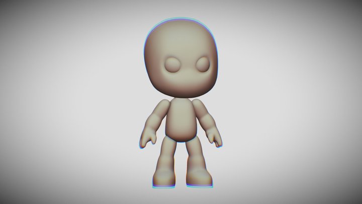 cartoon_character_base_mesh 3D Model