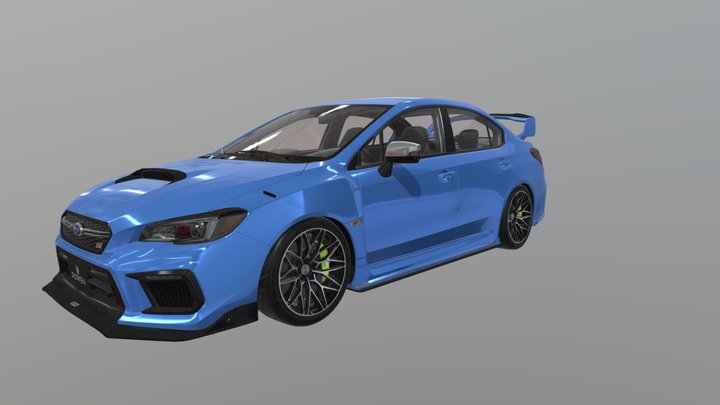2019 Rowen  Subaru WRX STI 3D Model