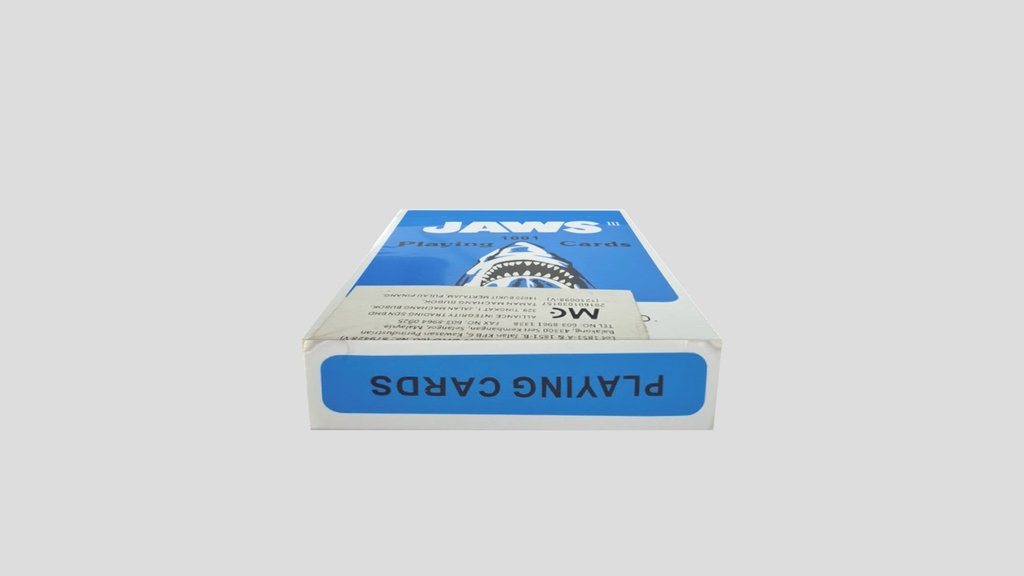 Jaws Poker Card