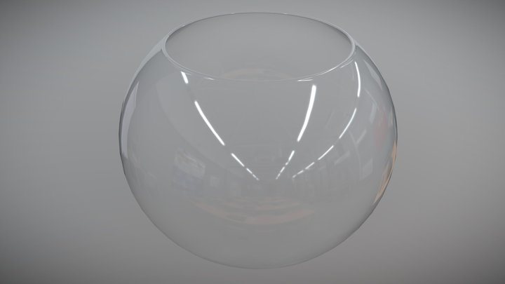 SIMPLE fish bowl – Free 3D Model STL