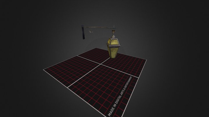 Prop_Market_StreetLantern 3D Model