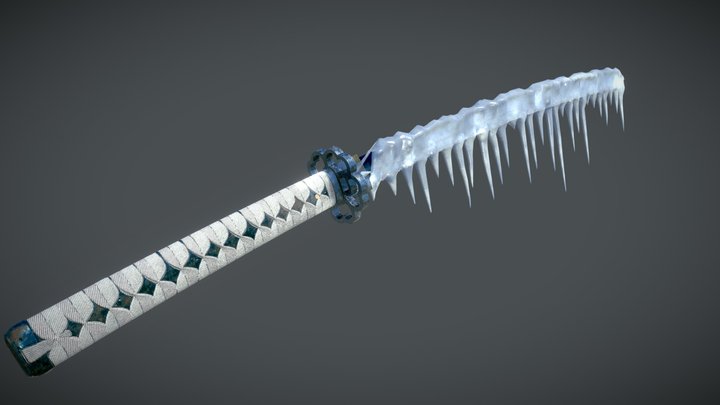 Frost Katana 3D Model