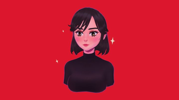 Self Portrait - 3D Bust Challenge 3D Model