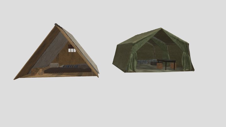 Camp Props 3D Model