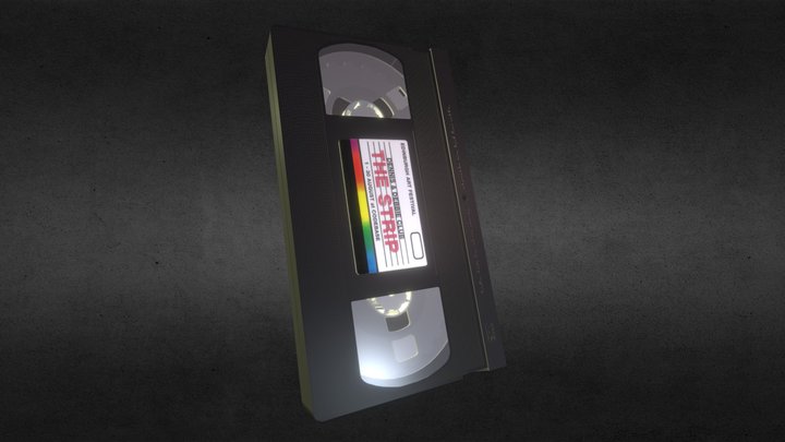 The Strip VHS tape 3D Model