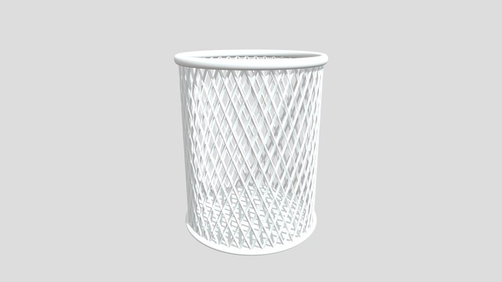 Mesh Pen Holder 3D Model