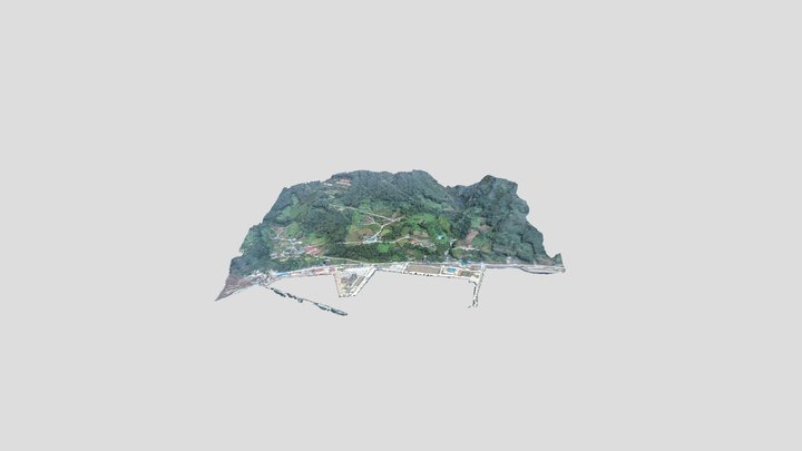 울릉 회당 명상문화체험관 조성사업 3D Model
