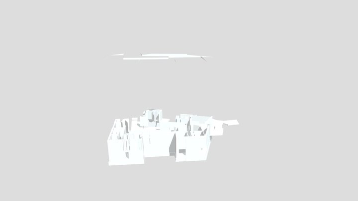 CASA PATIO DESIERTO MODELO Estructural 3D Model