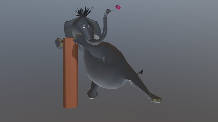 Elefante Salahzar 3D Model