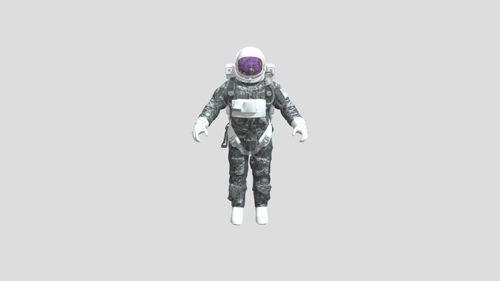 Astronaut 3D Model