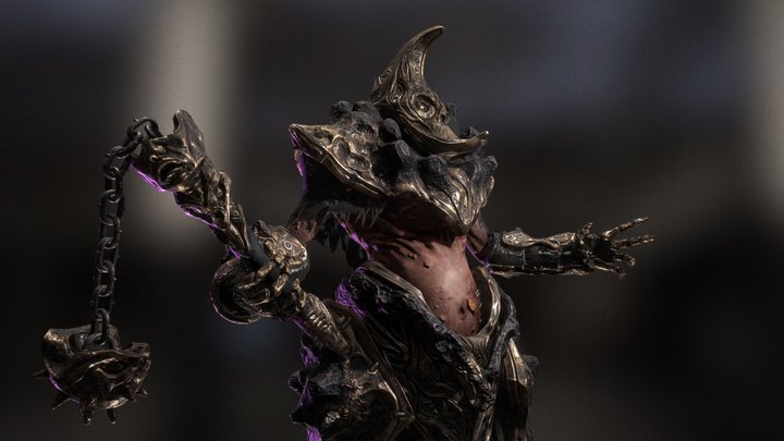 Nightmare Knight 3D Model