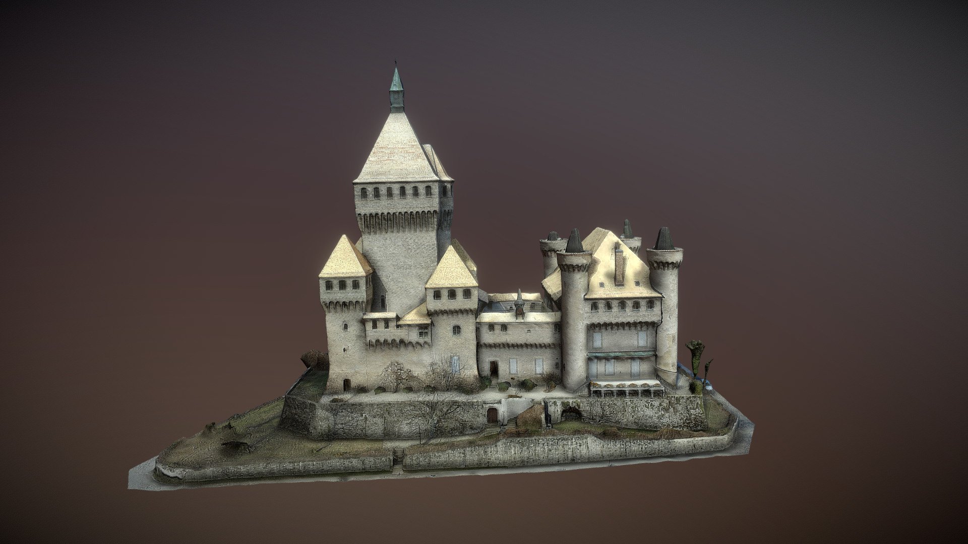 Reconstruction chateau