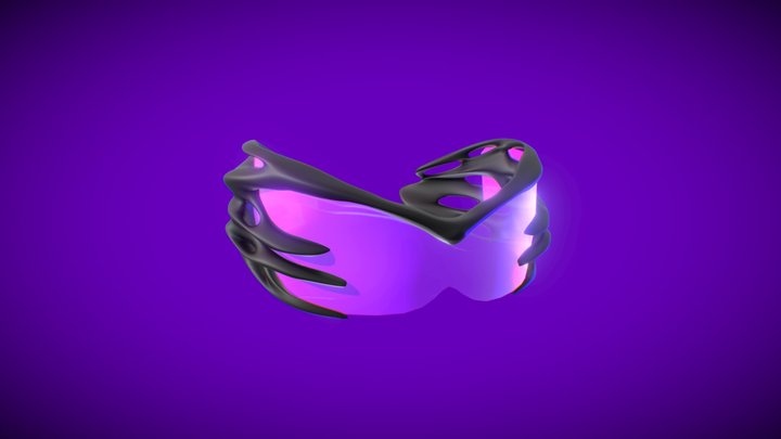 Cyberalien Glasses 3D Model