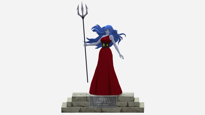 Eris: Diosa de la discordia 3D Model