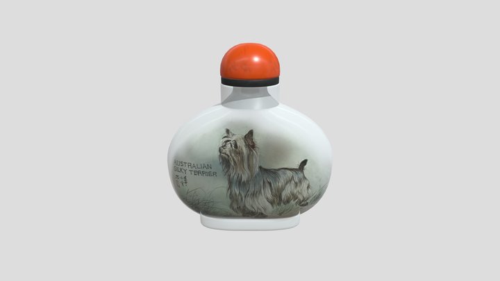 [Wee Kim Wee Centre] Snuff Bottle 3D Model