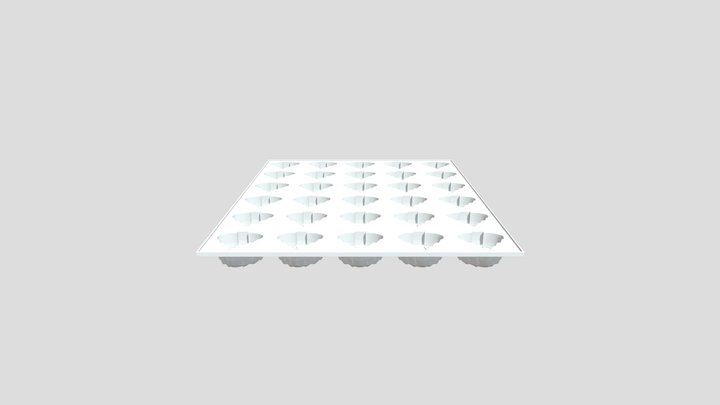 Käpy-Suklaamuotti 3D Model