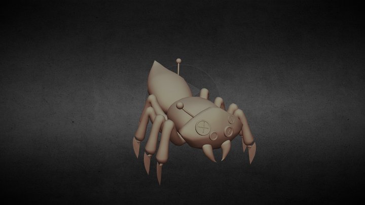 Voodoo Spider 3D Model
