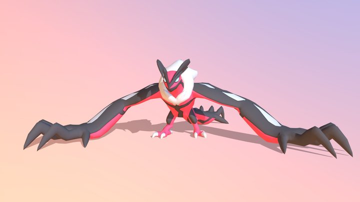 yveltal 3D Model