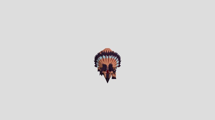 Triceratops Run Cycle 3D Model