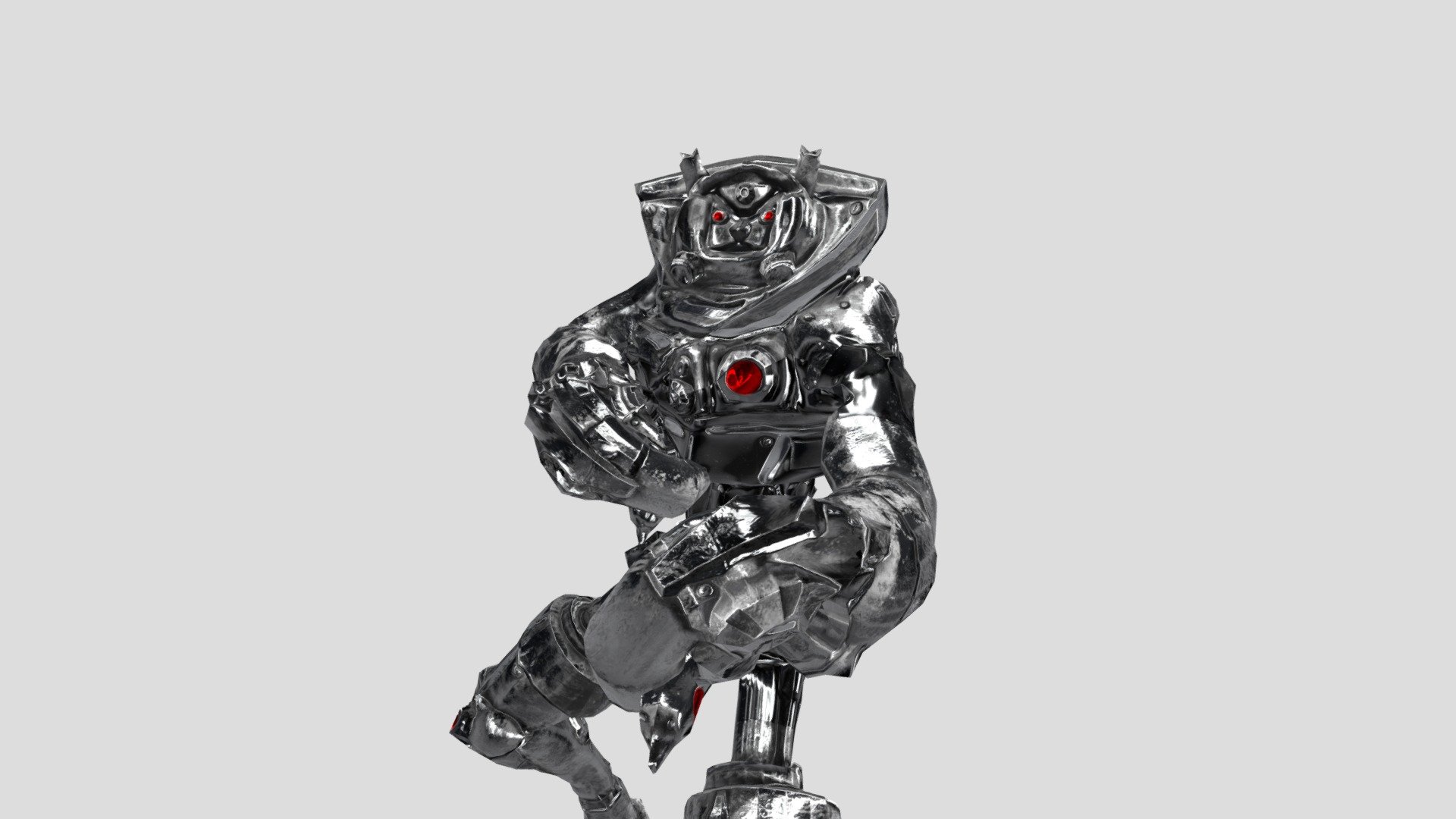 Robot cyber Animation