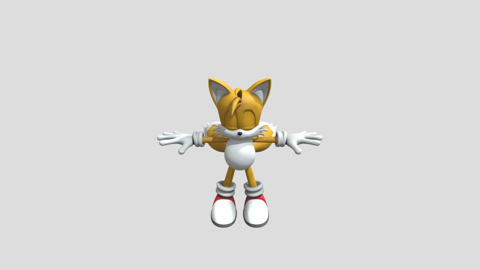 P Balloon Progress Tails Belly Pumping Up Download Free 3D Model By 