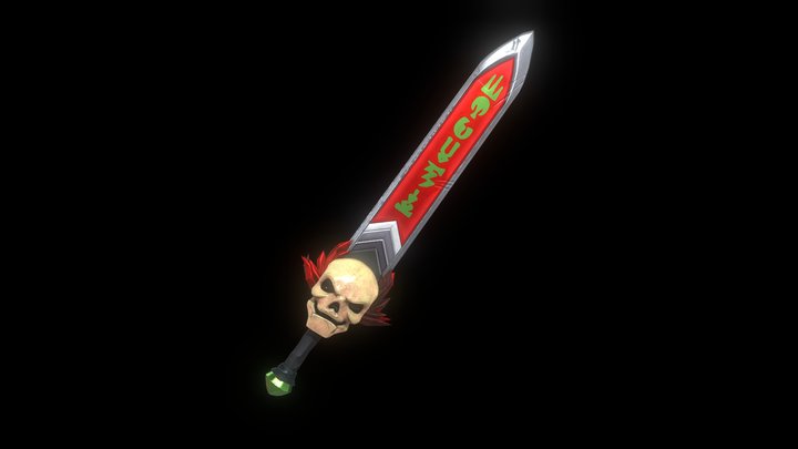 Stygius, the Blade of the Underworld 3D Model