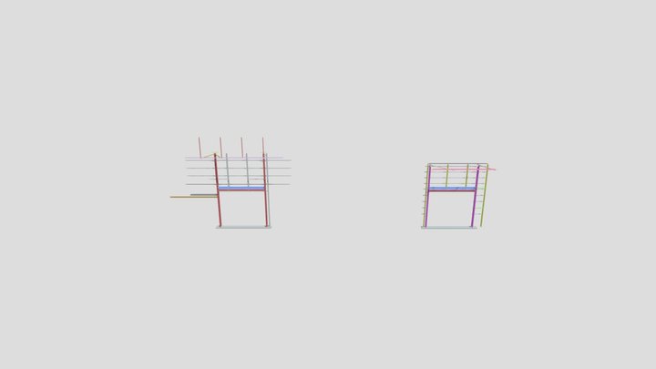 PLANT 4 DOOR OPENINGS 3D Model