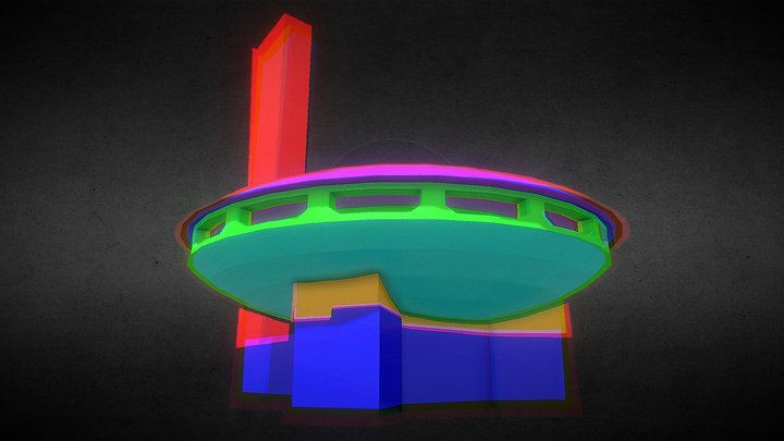 Buzludzha Monument 3D Model