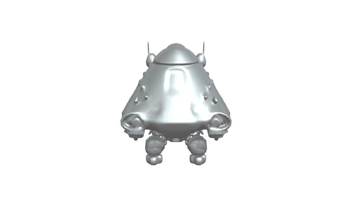 Hovering spacecraft 3D Model
