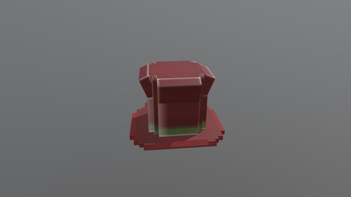 Hat Minecraft 3D Model