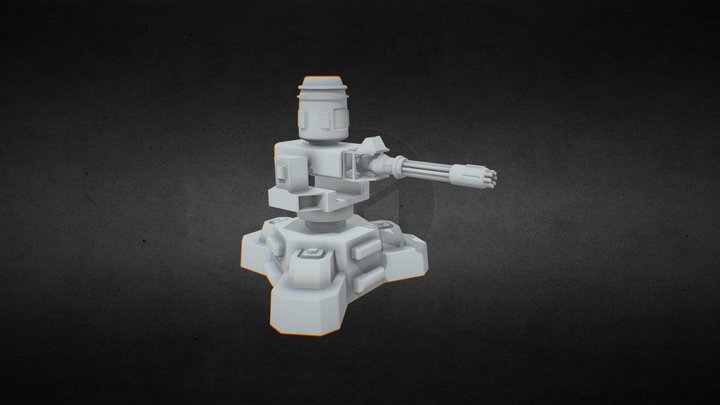 Turret #2 3D Model