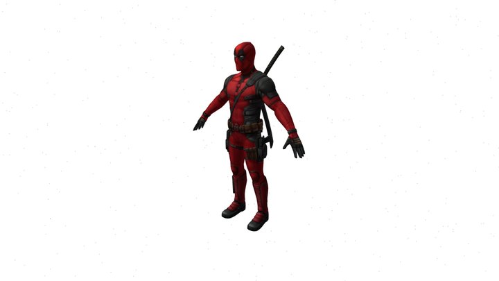 Deadpool | Rigged | Deadpool & Wolverine 3D Model