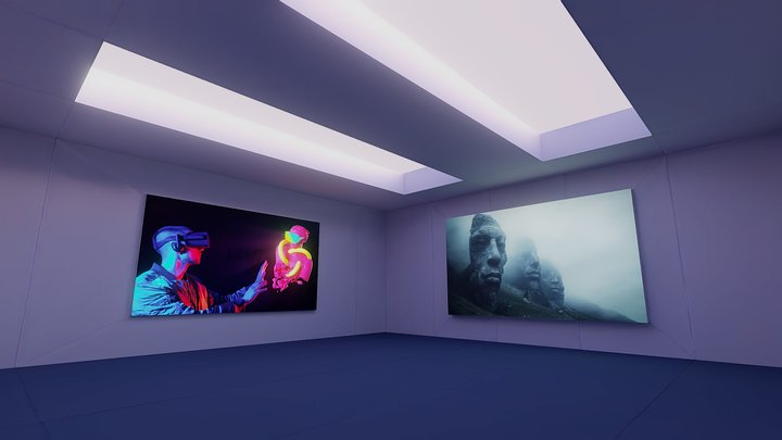 VR Art gallery – Modèle 3D gratuit STL