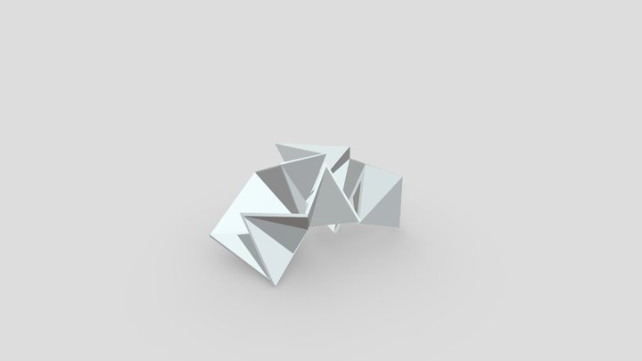 Pyramid Fold 3D Model