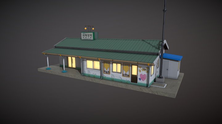 Geungnakgang Station 3D Model