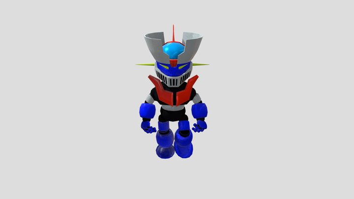 MazingerZ walking 3D Model