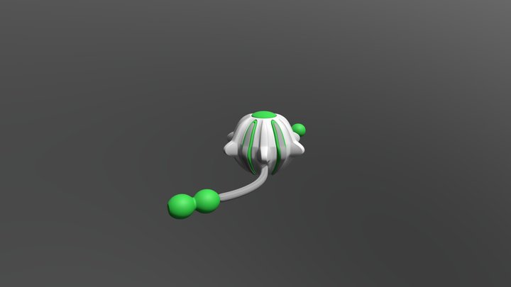 GreenZyme Enzyme concept v2 3D Model