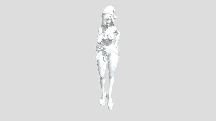 Christmas-gift-girl20231227-39869-rp9oen 3D Model